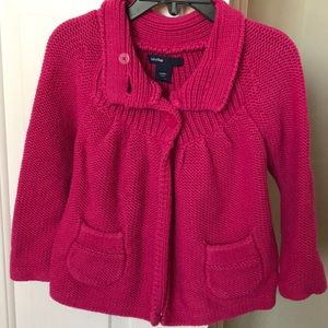 Baby Gap Pink Cardigan Size 4
